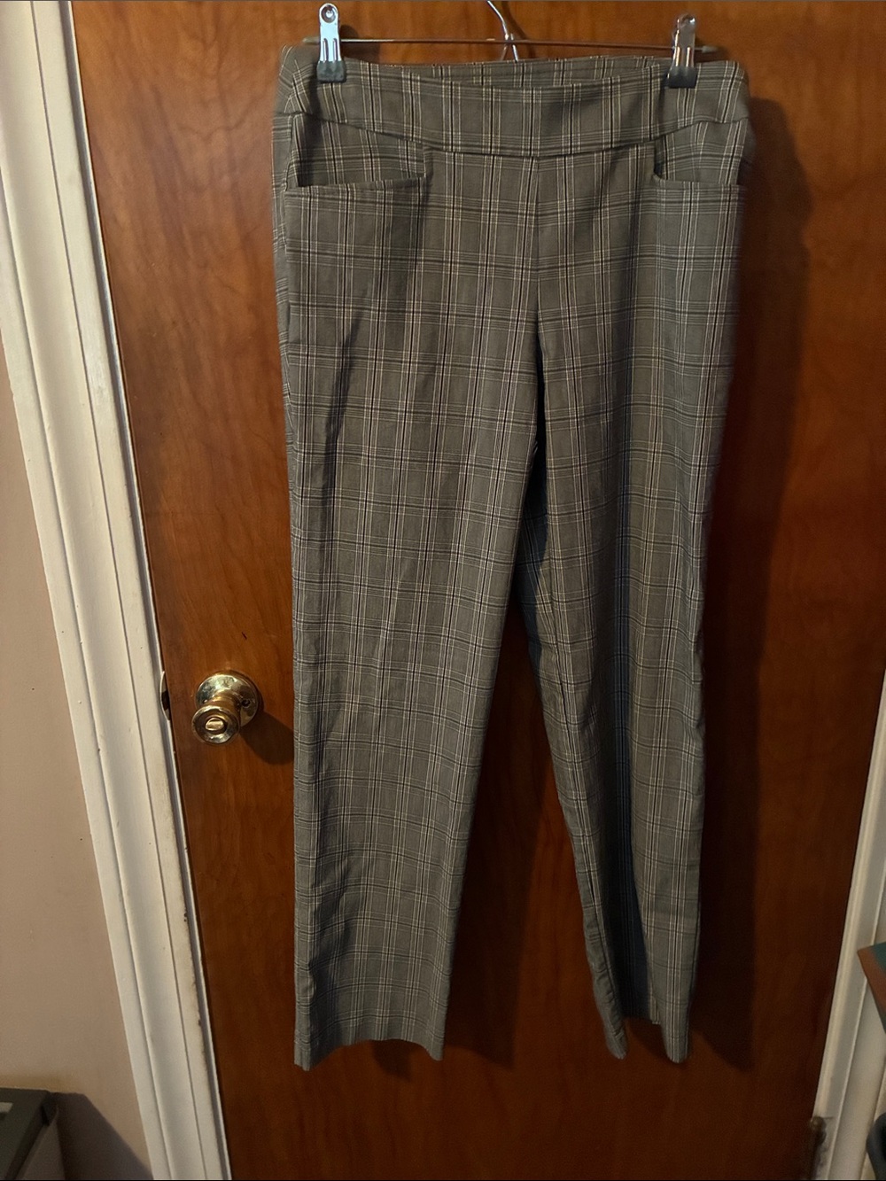 Time and Tru Gray Plaid Dress Pants